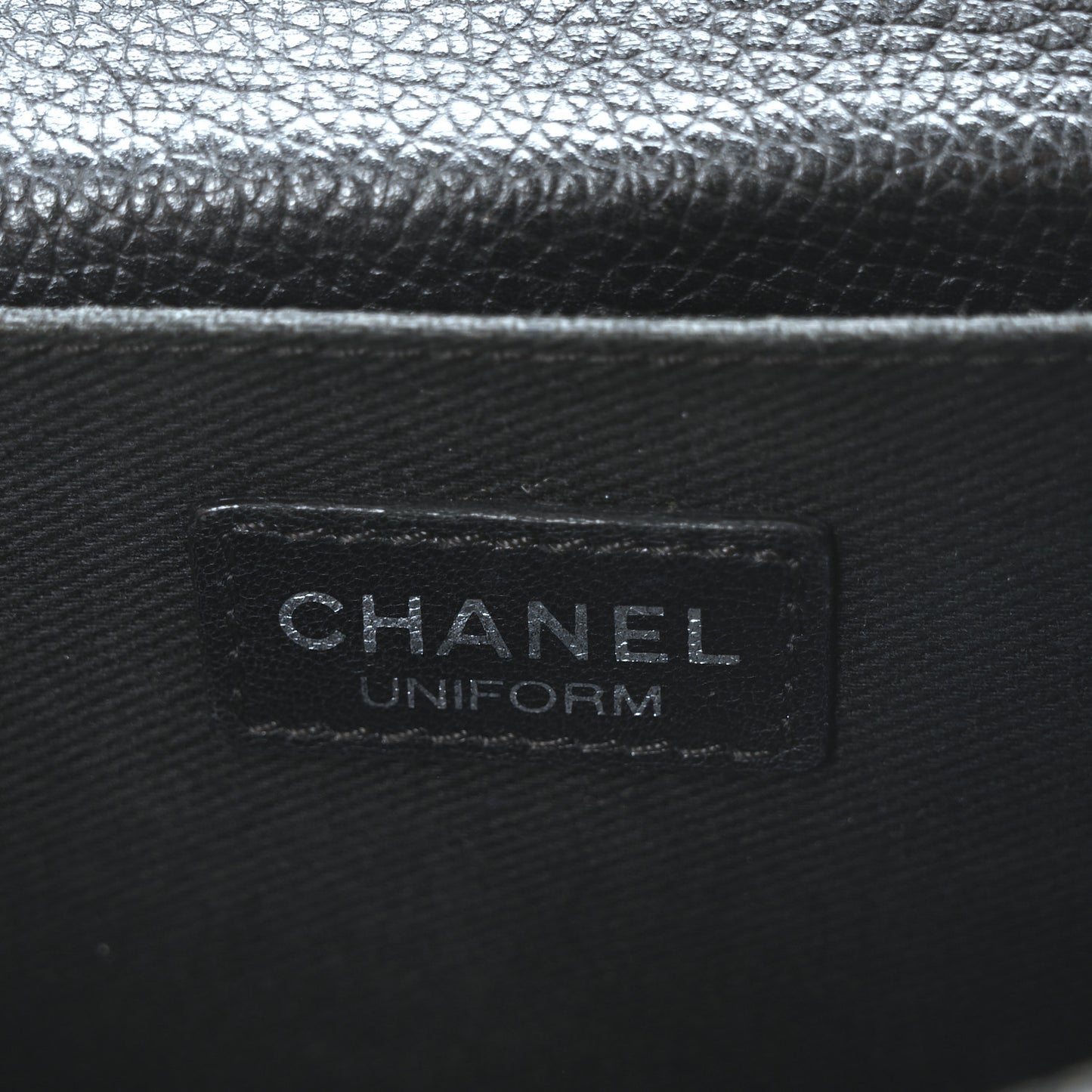 Grained Calfskin Quilted 2.55 Reissue Flap Belt Bag Clutch Black