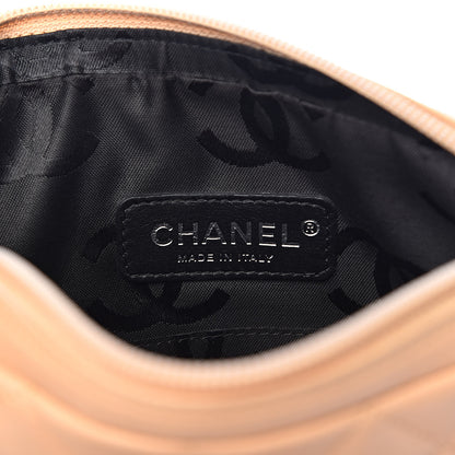 Chanel Calfskin Quilted Medium Cambon Messenger Beige Black 6 of 13