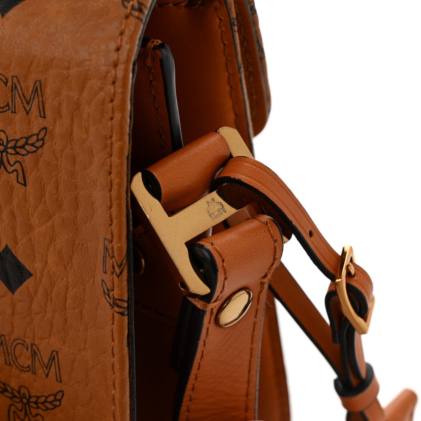 Visetos Patricia Crossbody Bag Cognac