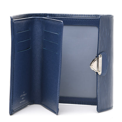 Louis Vuitton Epi Koala Wallet Blue 5 of 6