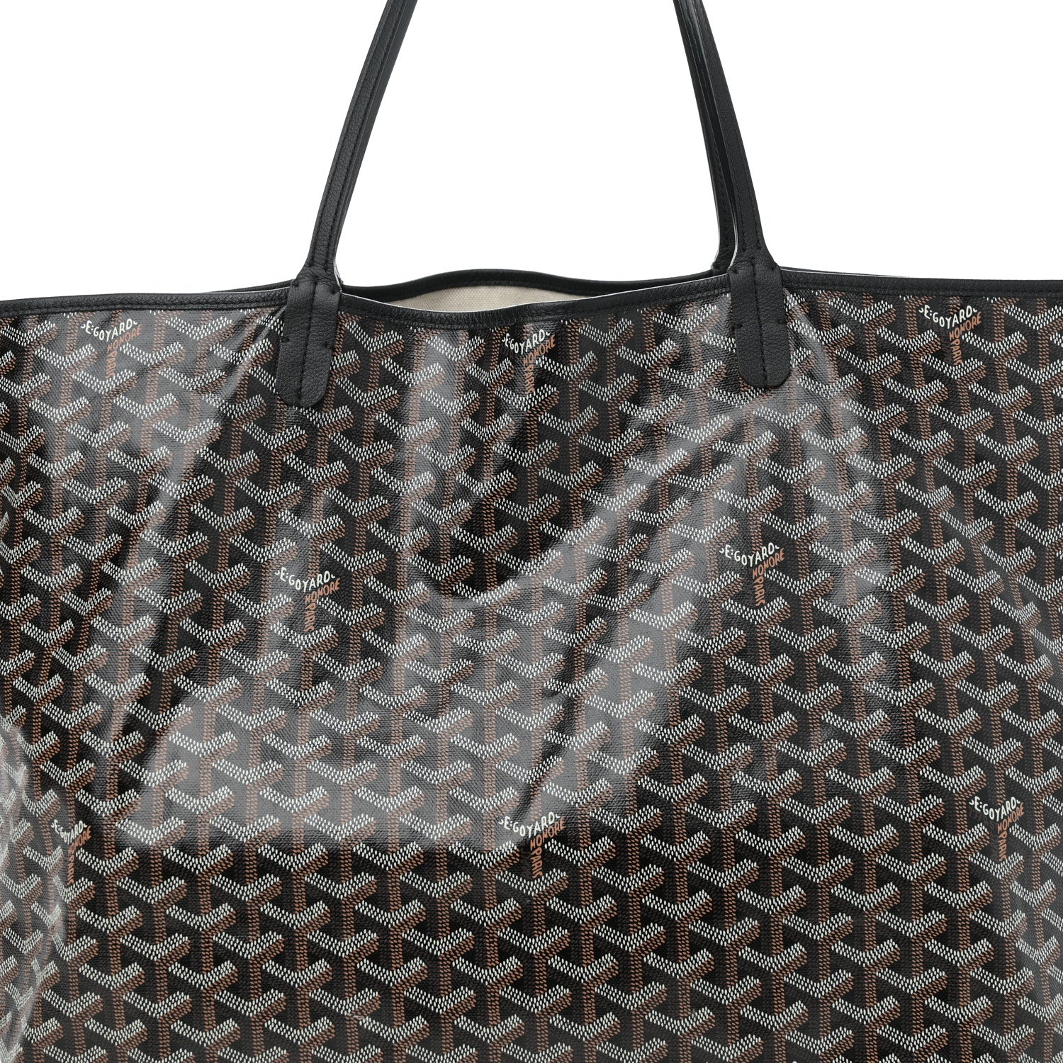 Goyard Goyardine Saint Louis GM Black 6 of 8