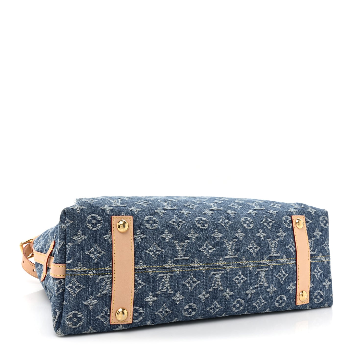Monogram Denim CarryAll MM Blue