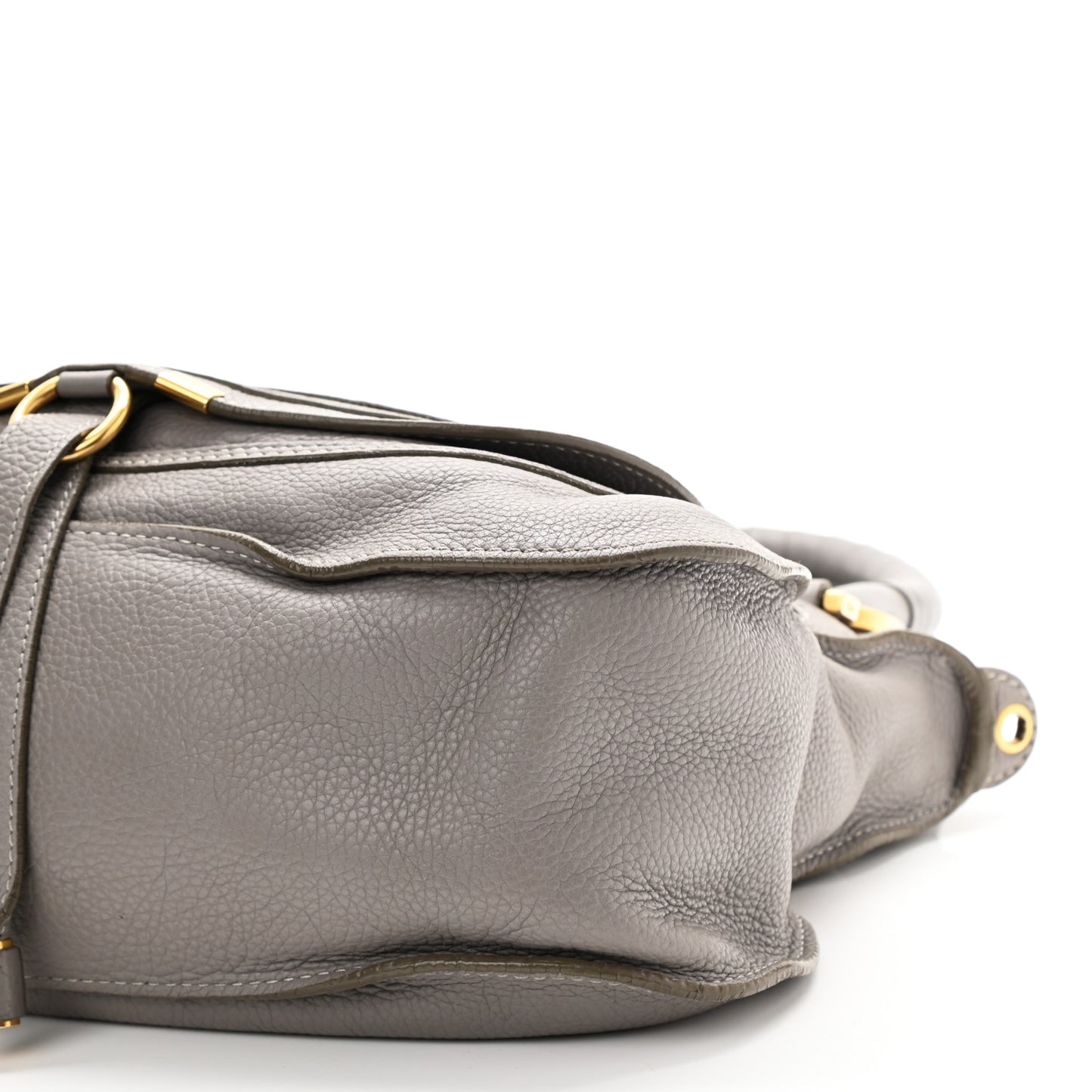 Calfskin Medium Marcie Satchel Cashmere Grey