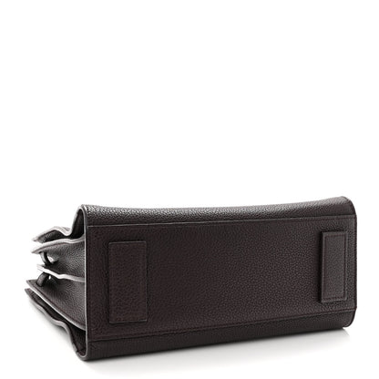 Saint Laurent Grained Calfskin Baby Supple Sac De Jour Bordeaux 4 of 9