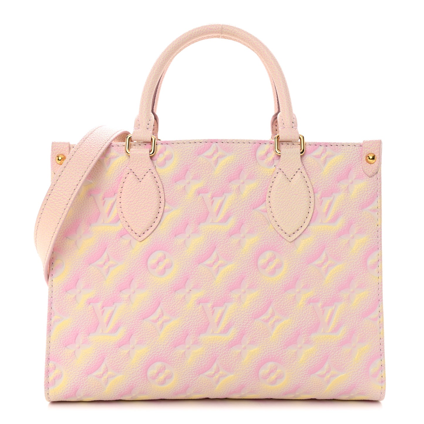Empreinte Monogram Summer Stardust Onthego PM Pink