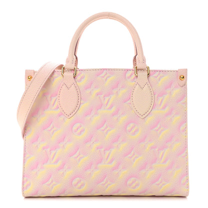 Louis Vuitton Empreinte Monogram Summer Stardust Onthego PM Pink 1 of 13