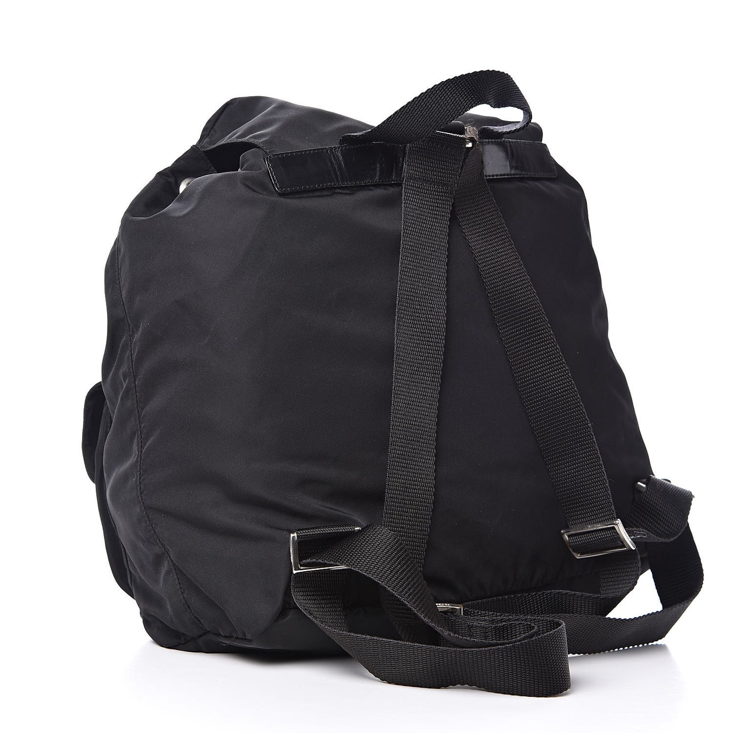 Nylon Vela Medium Backpack Black