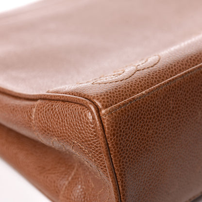 Chanel Caviar CC Shoulder Bag Brown 12 of 20