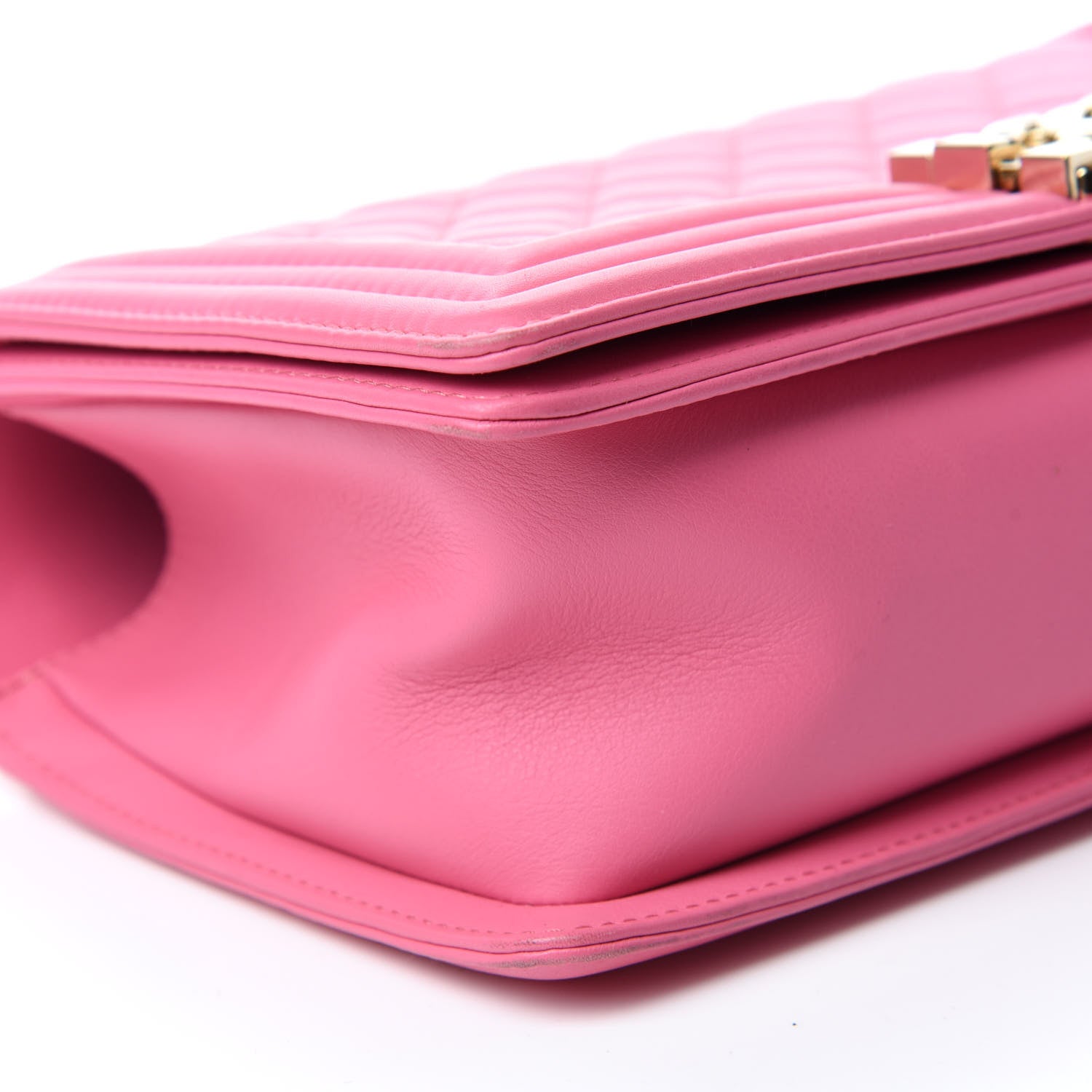 Chanel Lambskin Quilted Medium Boy Flap Pink 6 of 10