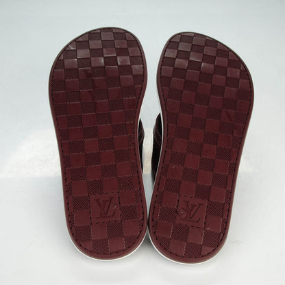 Louis Vuitton Mens Rubber Damier Keys Thong Sandals 6 5 of 6
