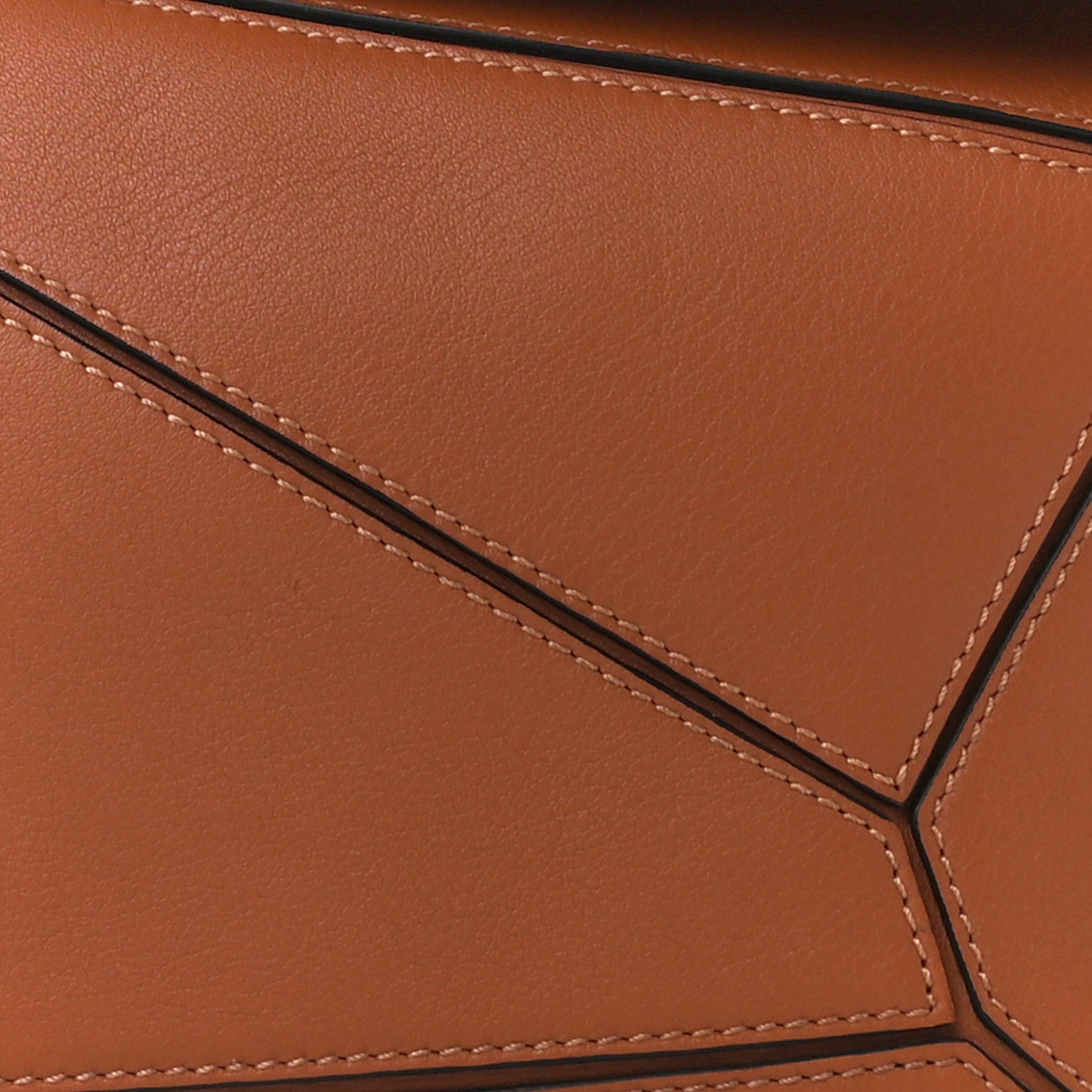 Loewe Calfskin Small Puzzle Bag Tan 8 of 10