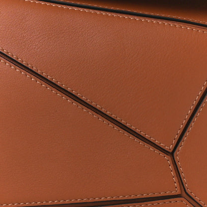Loewe Calfskin Small Puzzle Bag Tan 8 of 10