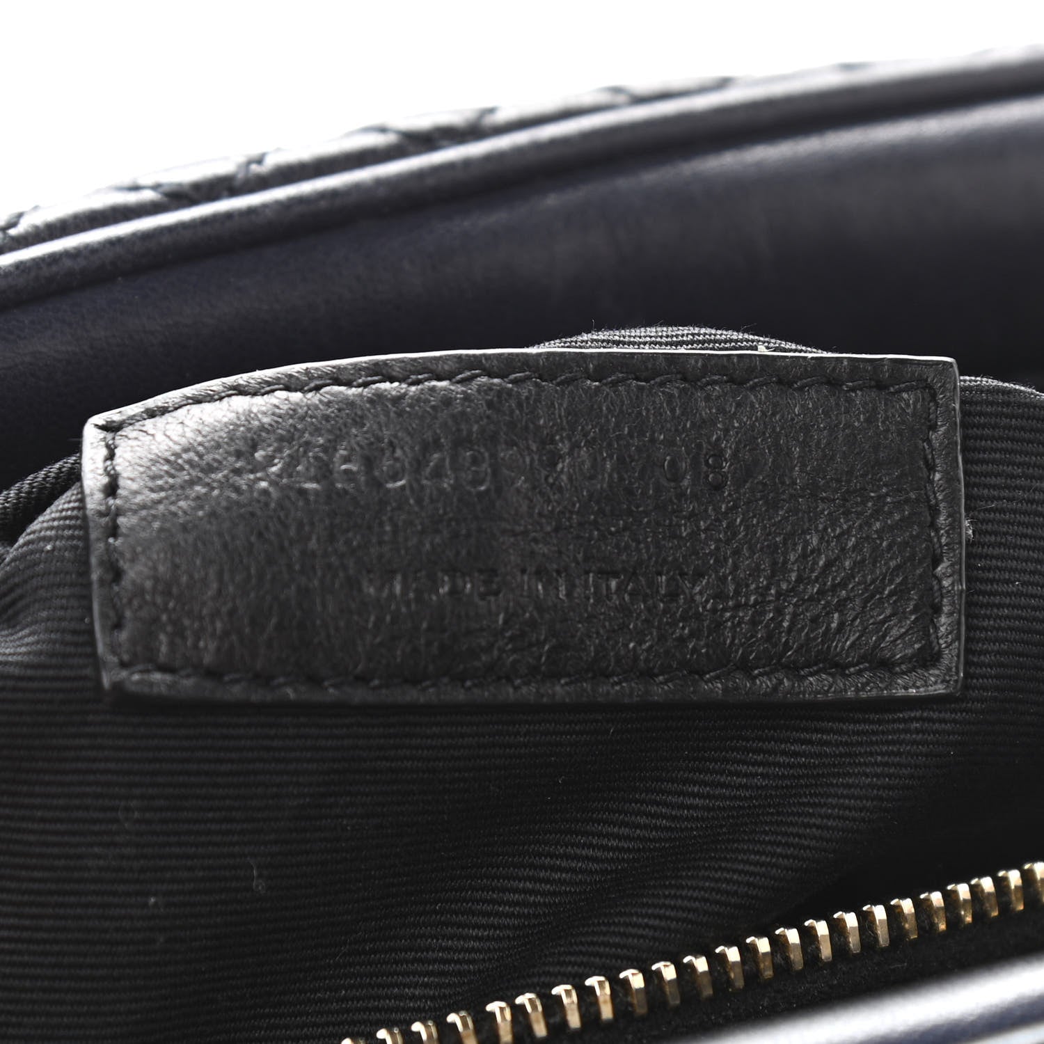 Saint Laurent Lambskin Quilted Victoire Camera Bag Deep Marine 7 of 10