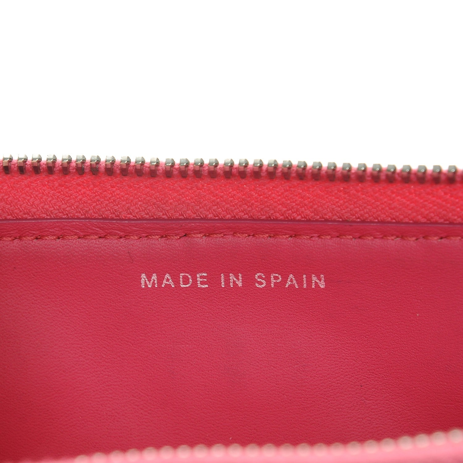 Chanel Patent Quilted Small Zip Around Wallet Pink 7 of 12