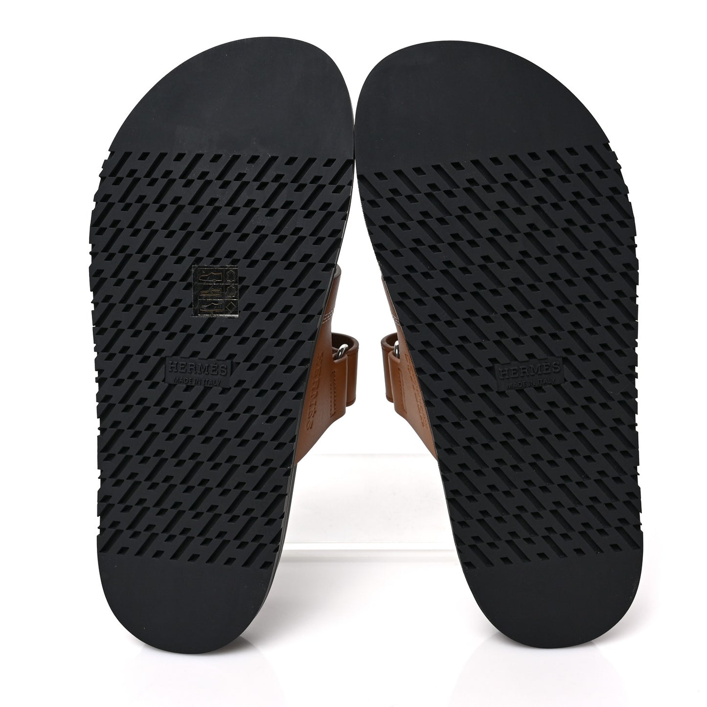 Calfskin Embroidered Womens Chypre Sandals 37 Natural