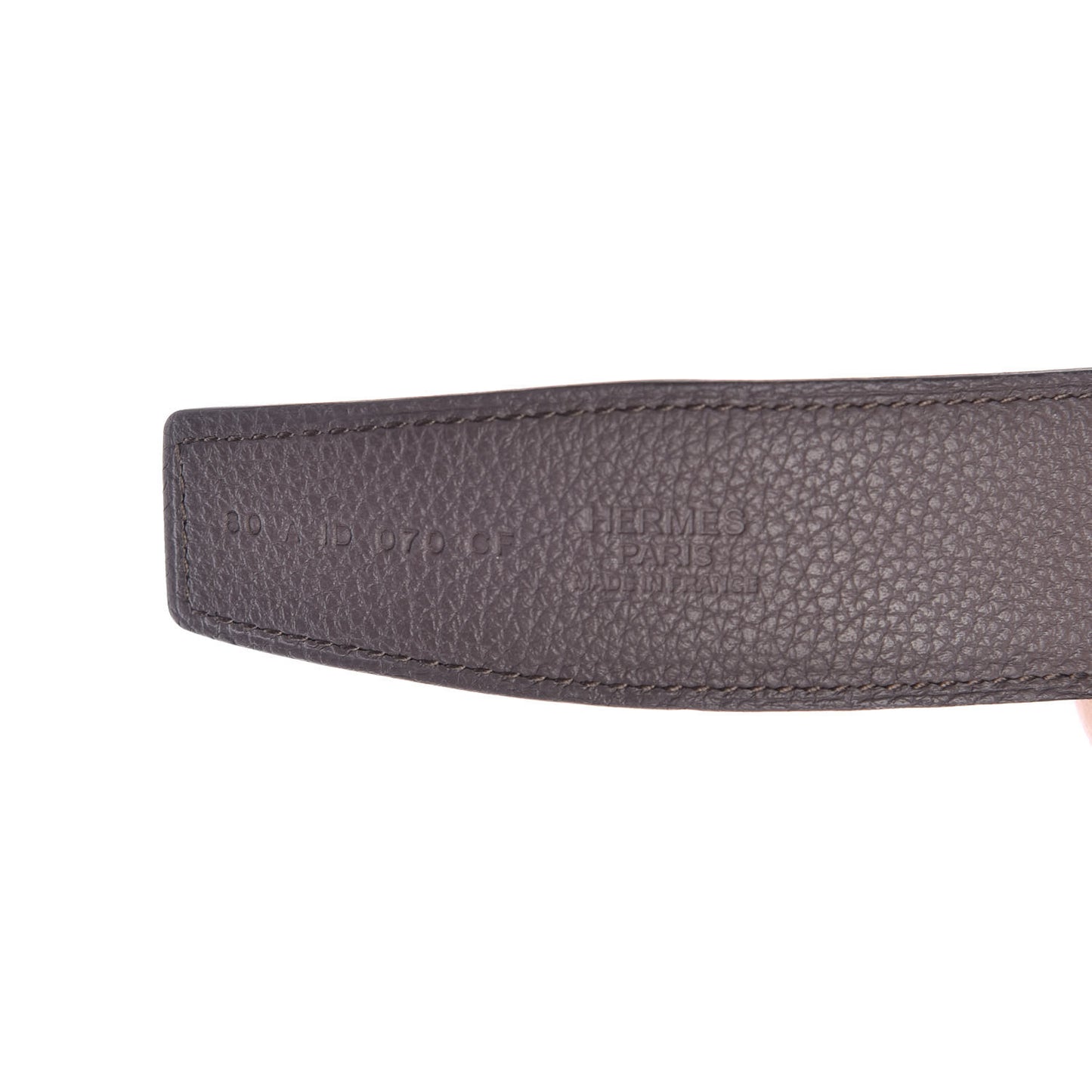 Box Togo 32mm Belt Strap 80 Black Etain