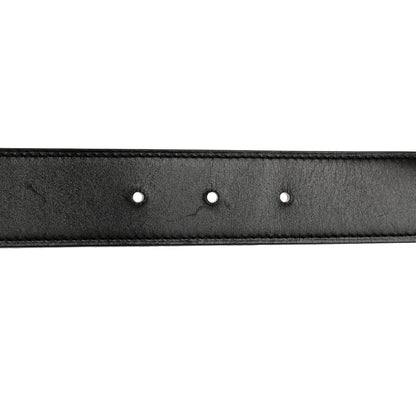 Hermes Box Togo 32mm H Belt 80 32 Black Gold 6 of 8