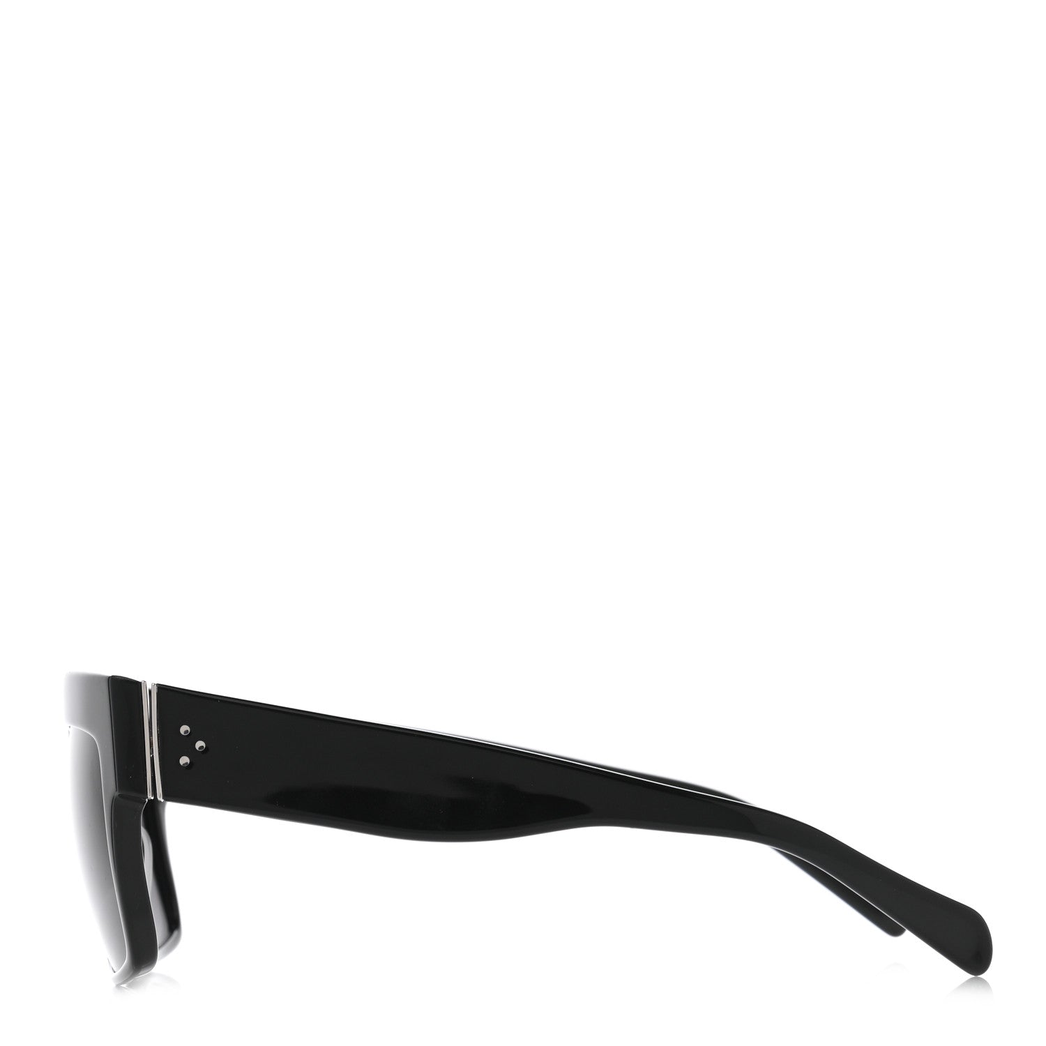 Celine Polarized ZZ Top Sunglasses CL 41756 Black 3 of 6