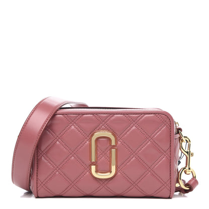 Marc Jacobs Calfskin Quilted The Softshot 21 Bag Santa Fe Red 1 of 10