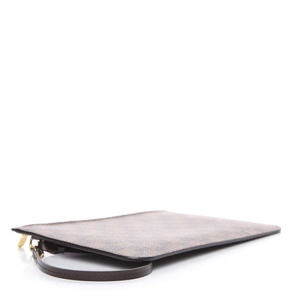 Louis Vuitton Damier Ebene Neverfull MM GM Pochette Rose Ballerine 4 of 6