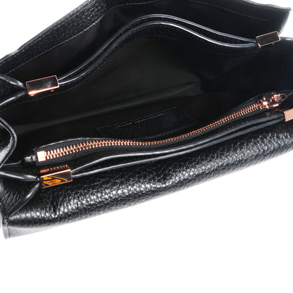 Alexander Wang Soft Pebbled Prisma Skeletal Clutch Black 5 of 6