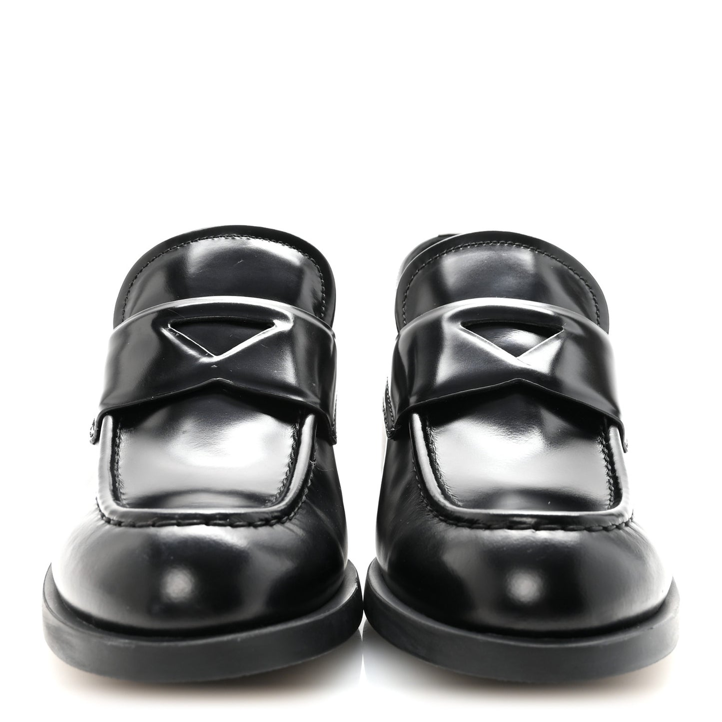 Spazzolato Loafers 38 Black