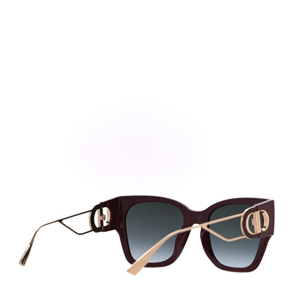 Christian Dior Rectangular 30 Montaigne 1 Sunglasses Burgundy 4 of 9