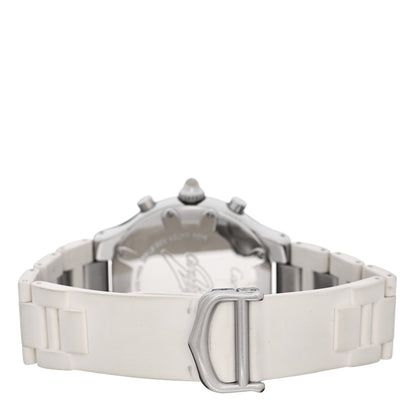 Cartier Stainless Steel Rubber 38mm Must 21 Chronoscaph Quartz Watch 3 of 4