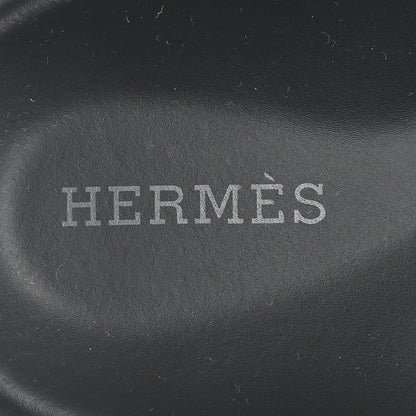 Hermes Nappa Extra Sandals 38 Black 8 of 10