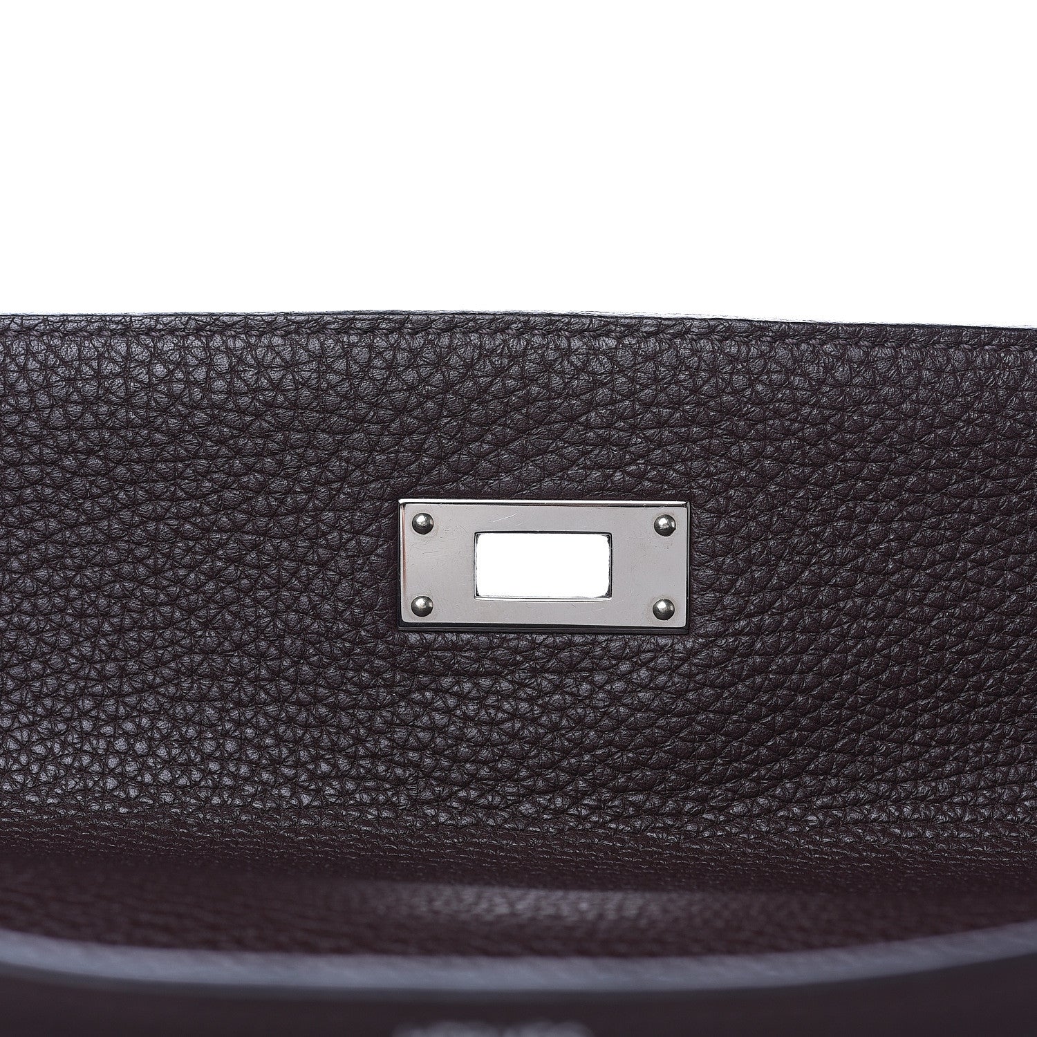 Hermes Togo Kelly Retourne 35 Chocolate 17 of 32