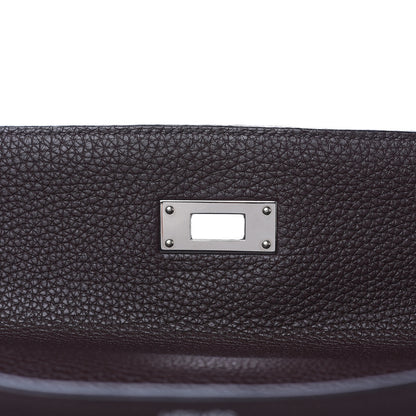 Hermes Togo Kelly Retourne 35 Chocolate 17 of 32