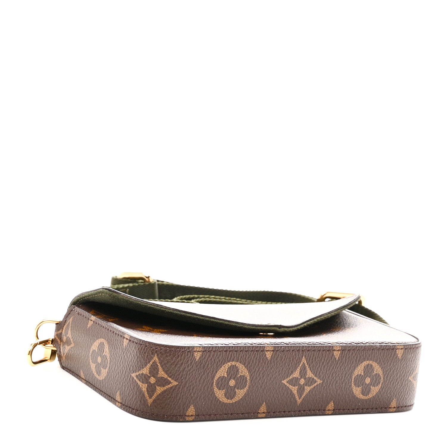 Louis Vuitton Monogram Felicie Strap & Go Kaki 4 of 9