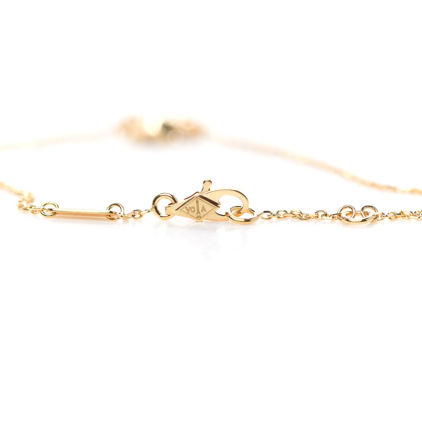 18K Yellow Gold Diamond Mini Frivole Bracelet