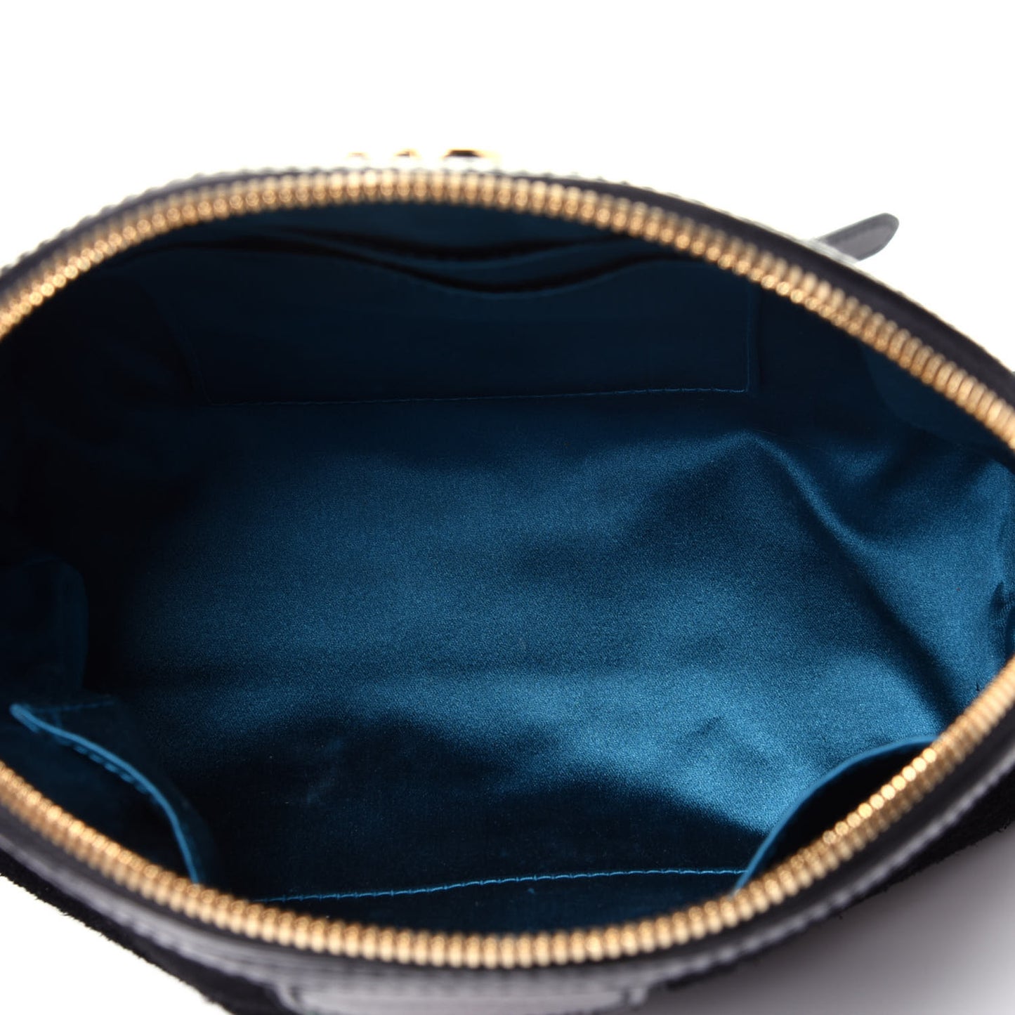 Suede Patent Web GG Small Ophidia Dome Shoulder Bag Black