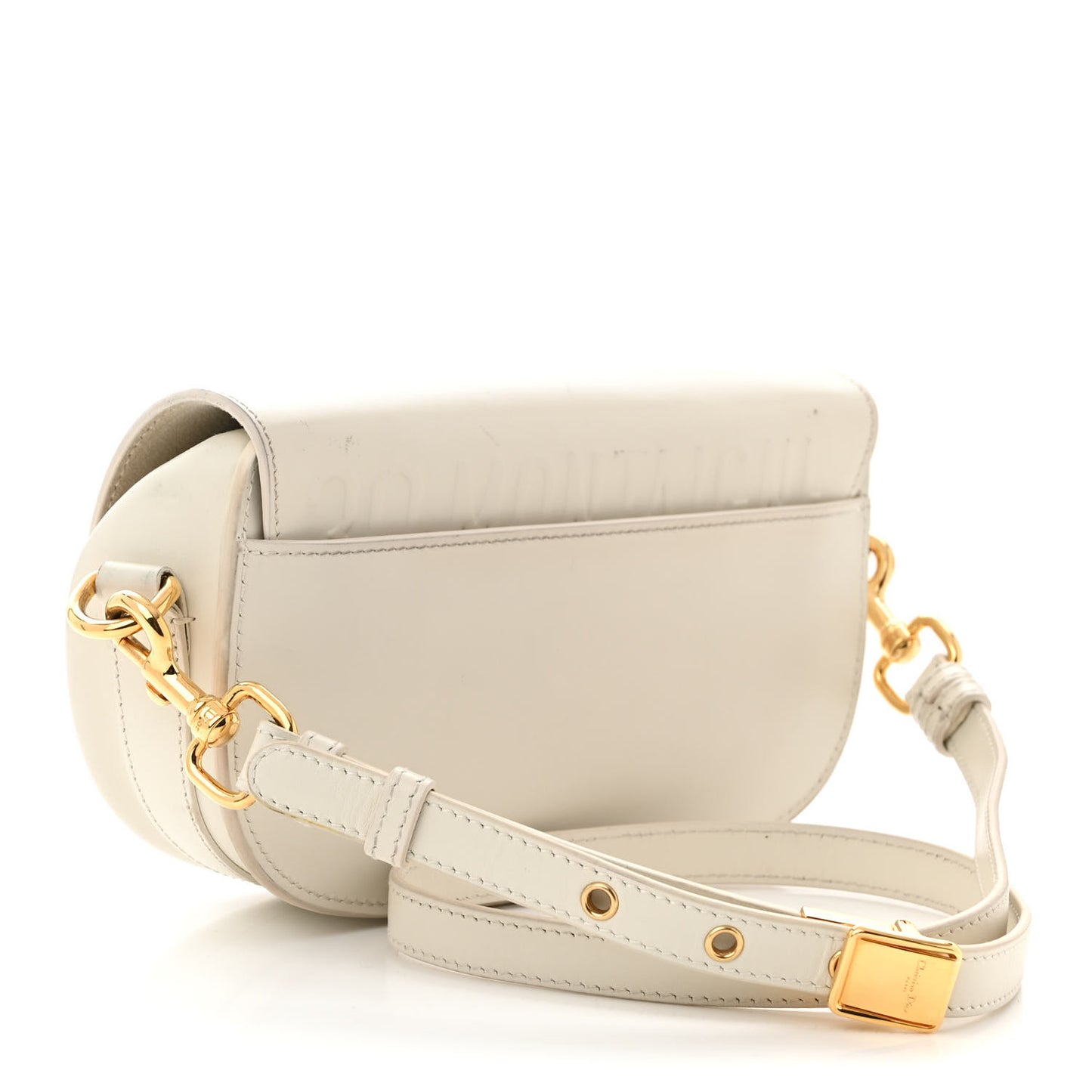 Box Calfskin East West Bobby Bag Latte