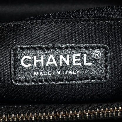 Chanel Caviar Quilted Grand Shopping Tote GST Black 6 of 14
