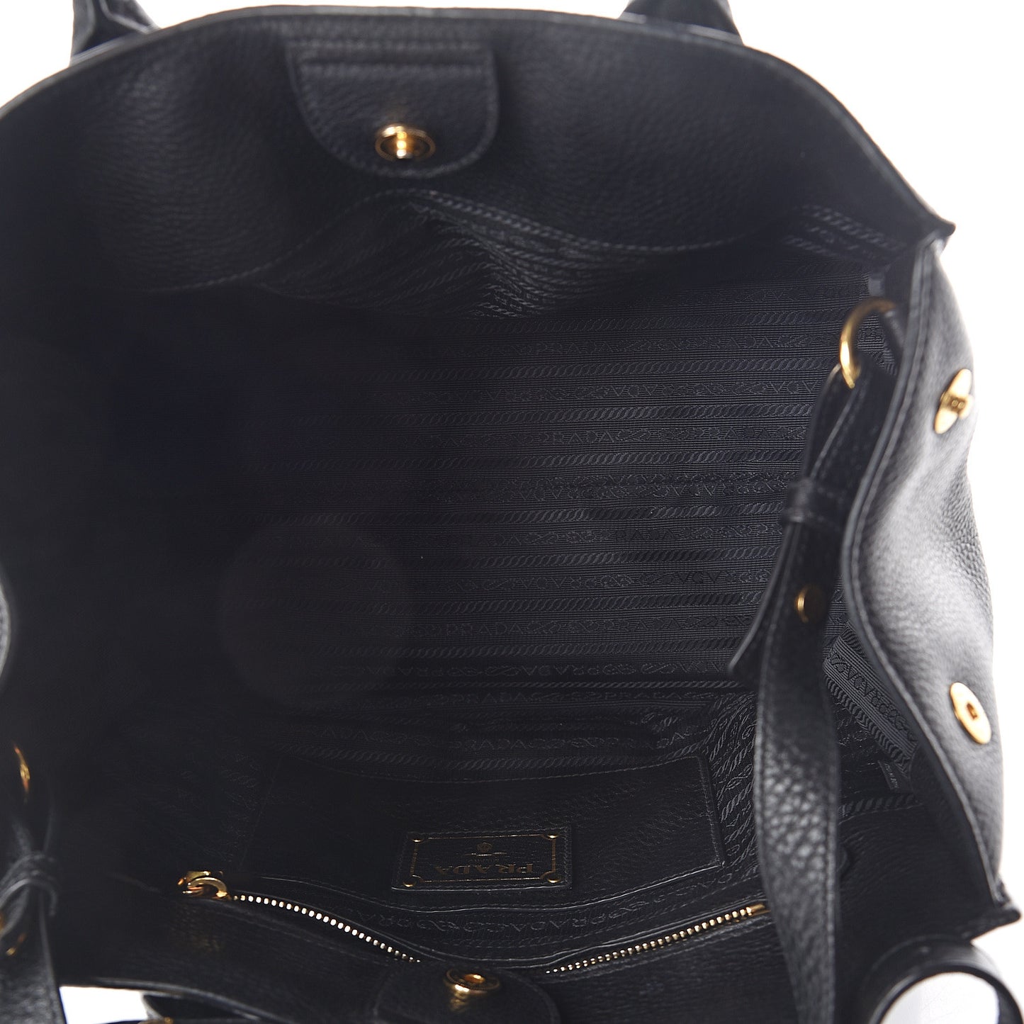 Vitello Daino Tote Black