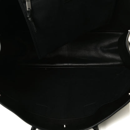 Saint Laurent Vitello Rive Gauche Large Tote Black 6 of 12