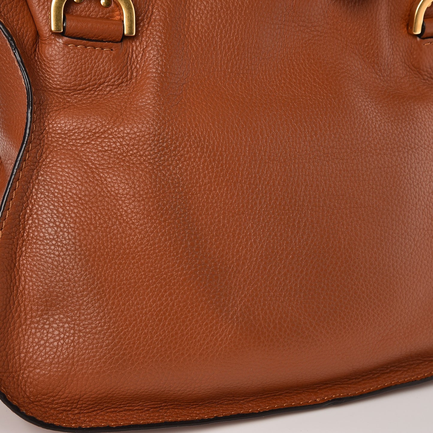 Calfskin Medium Marcie Satchel Tan