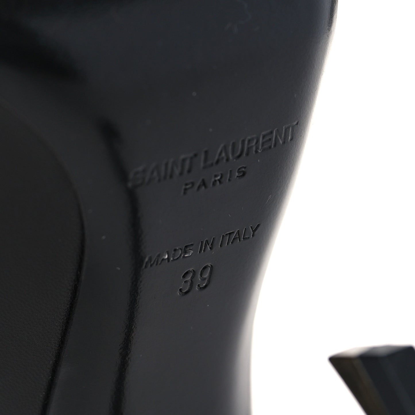 Calfskin Opyum 100 Pumps 39 Black