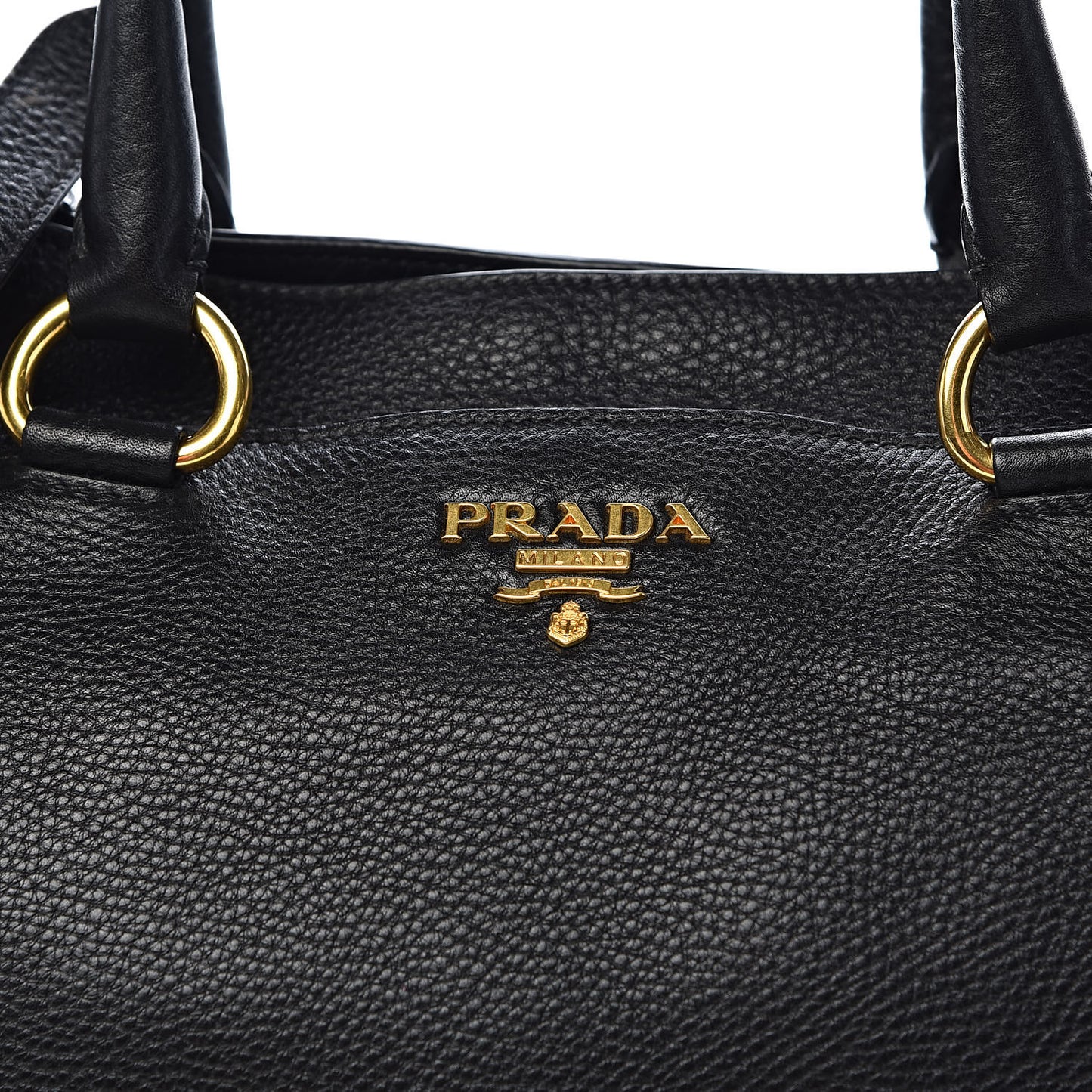 Vitello Daino Tote Black