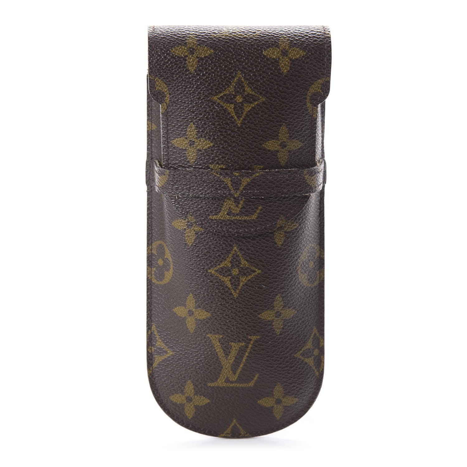 Louis Vuitton Monogram Glasses Sunglasses Case w Flap 1 of 7