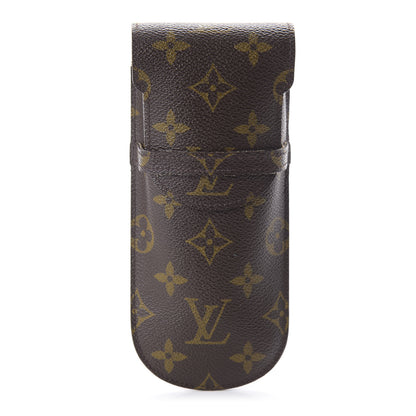 Louis Vuitton Monogram Glasses Sunglasses Case w Flap 1 of 7