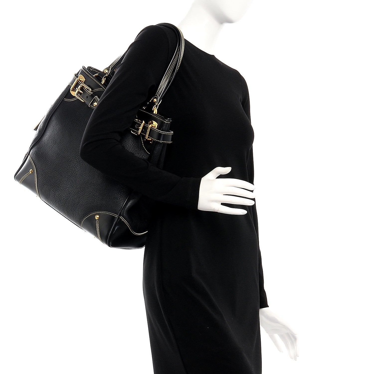 Louis Vuitton Suhali Le Majestueux Black 2 of 7