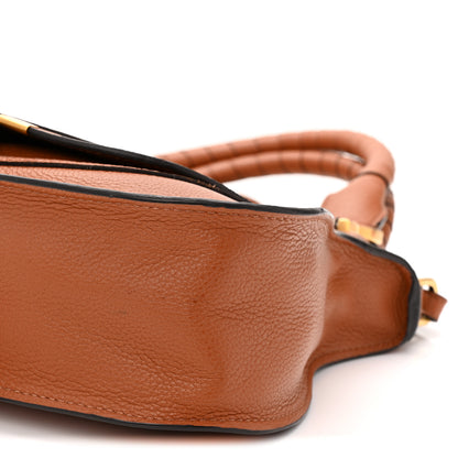 Chloe Calfskin Small Marcie Satchel Tan 10 of 11
