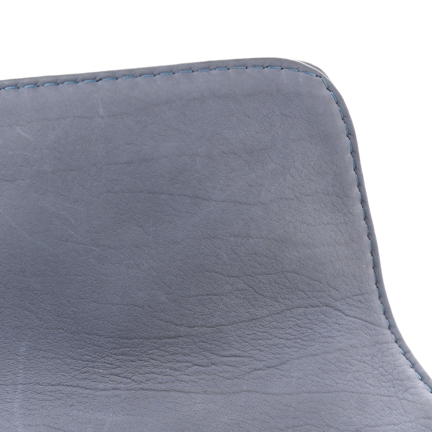 Washed Calfskin Diamond Stitch Large Hamptons Shopping Tote Blue