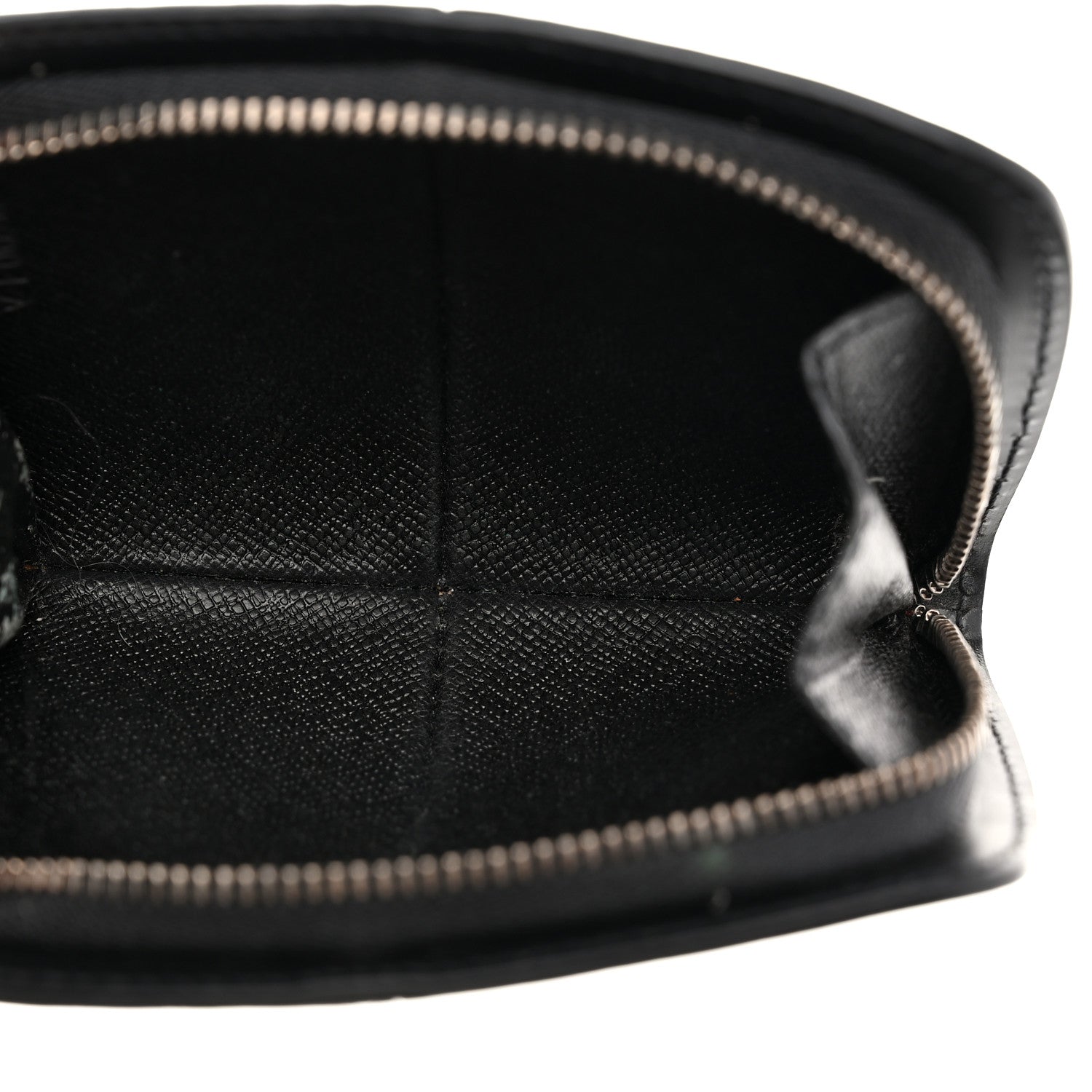Louis Vuitton Epi Demi Lune Coin Purse Black 5 of 10