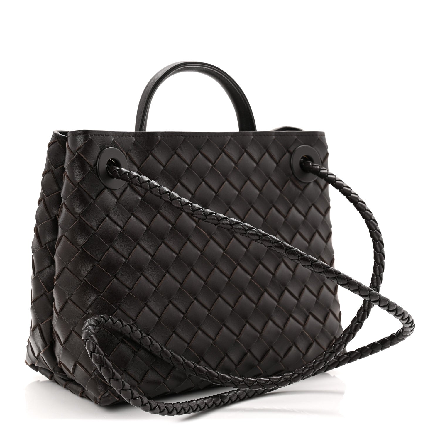 Bottega Veneta Nappa Intrecciato Small Andiamo Shoulder Bag Fondant 4 of 11