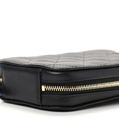 Chanel Caviar Quilted Zip Phone Case Black 7 of 10