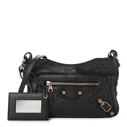 Balenciaga Agneau Giant Rose Gold Hardware Hip Black 1 of 10